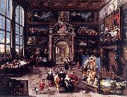 Cornelis de Baellieur Gallery of a Collector oil